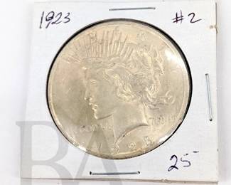 1923 SILVER DOLLAR