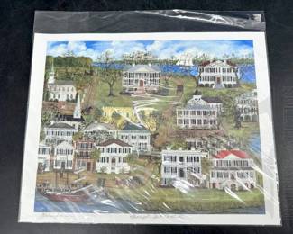 JULIA ANDERSON SIGNED FOLK ART 