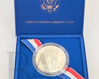 1986 LIBERTY SILVER COIN