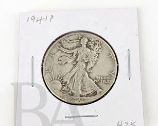 1941 SILVER WALKING LIBERTY 