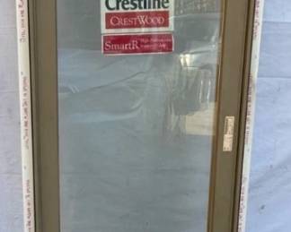 Crestine Crestwood Window - New with SmartR High Performance Insulated Glass 21.94" x 57.94"