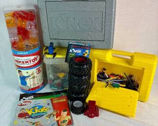 Lego, Mega Blocks and Playmobil Playsets