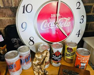 Vintage Coca Cola clock