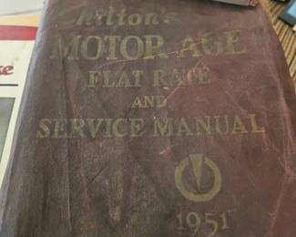 Chiltons Motor Age Flat Rate and Service Manual 1950