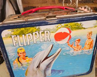 Vintage 1966 Flipper lunchbox