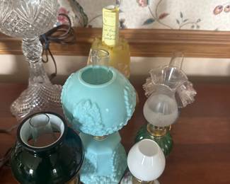 glass lamps
