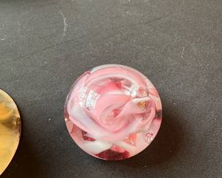 glass paperweight