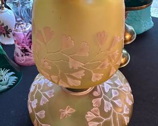 vintage hurricane lamp
