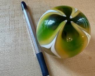 glass paperweight