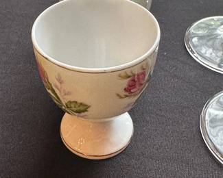 vintage porcelain egg cups