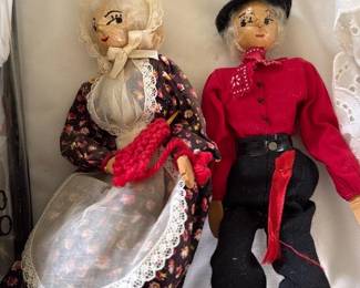 Grandma and Grandpa Snazzy dolls