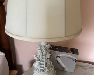 vintage porcelain table lamp