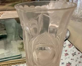 crystal vase