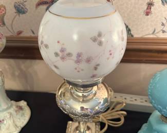 vintage parlor lamp