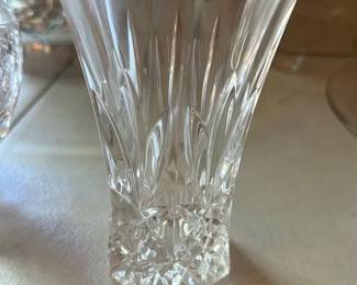 crystal vase