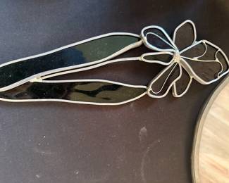 decorative stained glass flower suncatcher