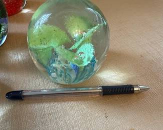 glass paperweight