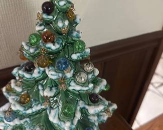 Ceramic Lighted Christmas Tree