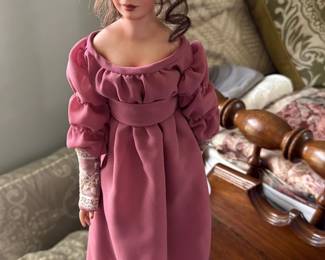 vintage porcelain doll