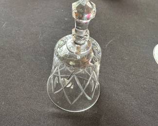 Cut Crystal Decorative Bell