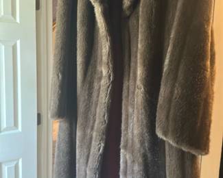 Kramer's Brown Full-Length Fur Coat