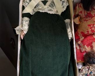 vintage porcelain doll