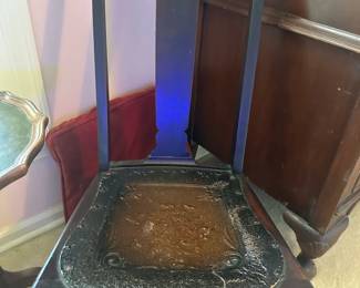 antique dining chair