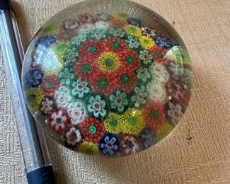 glass paperweight