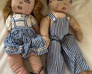 vintage cloth dolls