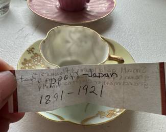 vintage tea cup and saucer