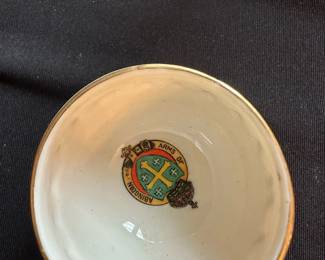 antique crested china