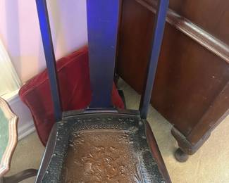 antique dining chair