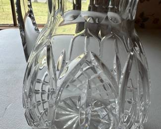 Cut Glass Crystal Pitcher