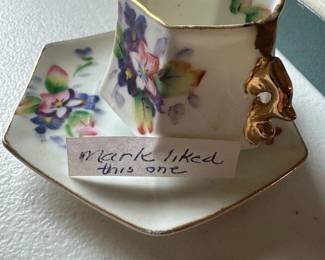 vintage tea cup and saucer