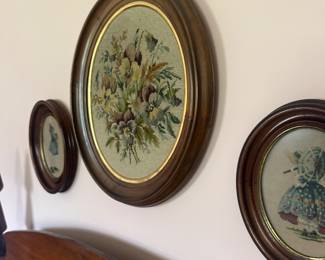 framed  floral wall art