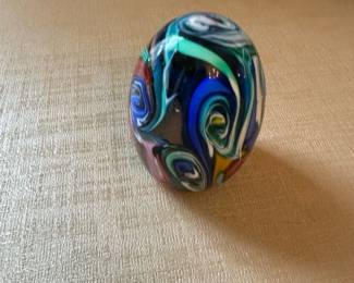 glass paperweight