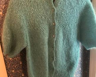 vintage mohair cardigan