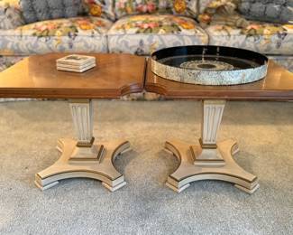 pair of low vintage tables( i have them shown as coffee table) 