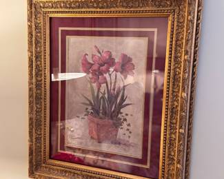 small double matted print 