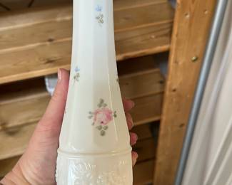 Fenton Milk Glass Bud Vase