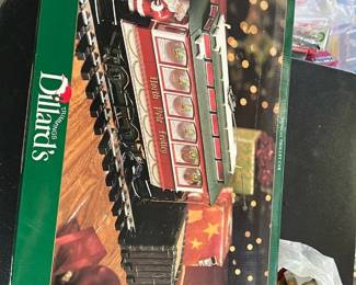 Dillard's Holiday Train Set