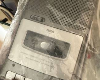 RCA Personal Portable Cassette Recorder