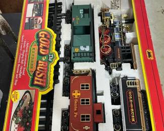 Gold Rush Express Train Set