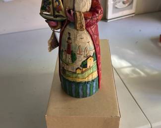 Jim Shore Christmas Sailboat Santa