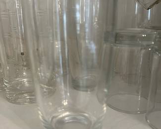 Clear Glass Drinking Glass