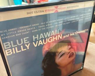 Blue Hawaii Billy Vaughn LP Album