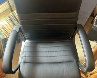Black Leather Office Chair