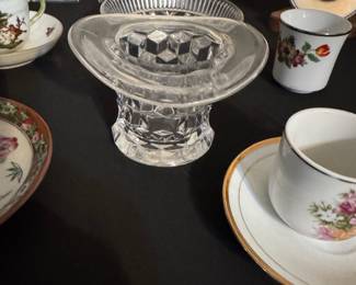 Fostoria Top Hat Vase