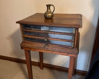Spool Cabinet Table