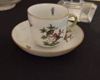 Herend Tea Cup and Saucer